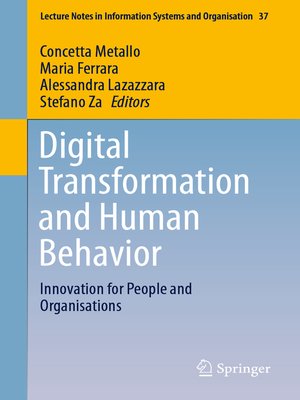 cover image of Digital Transformation and Human Behavior